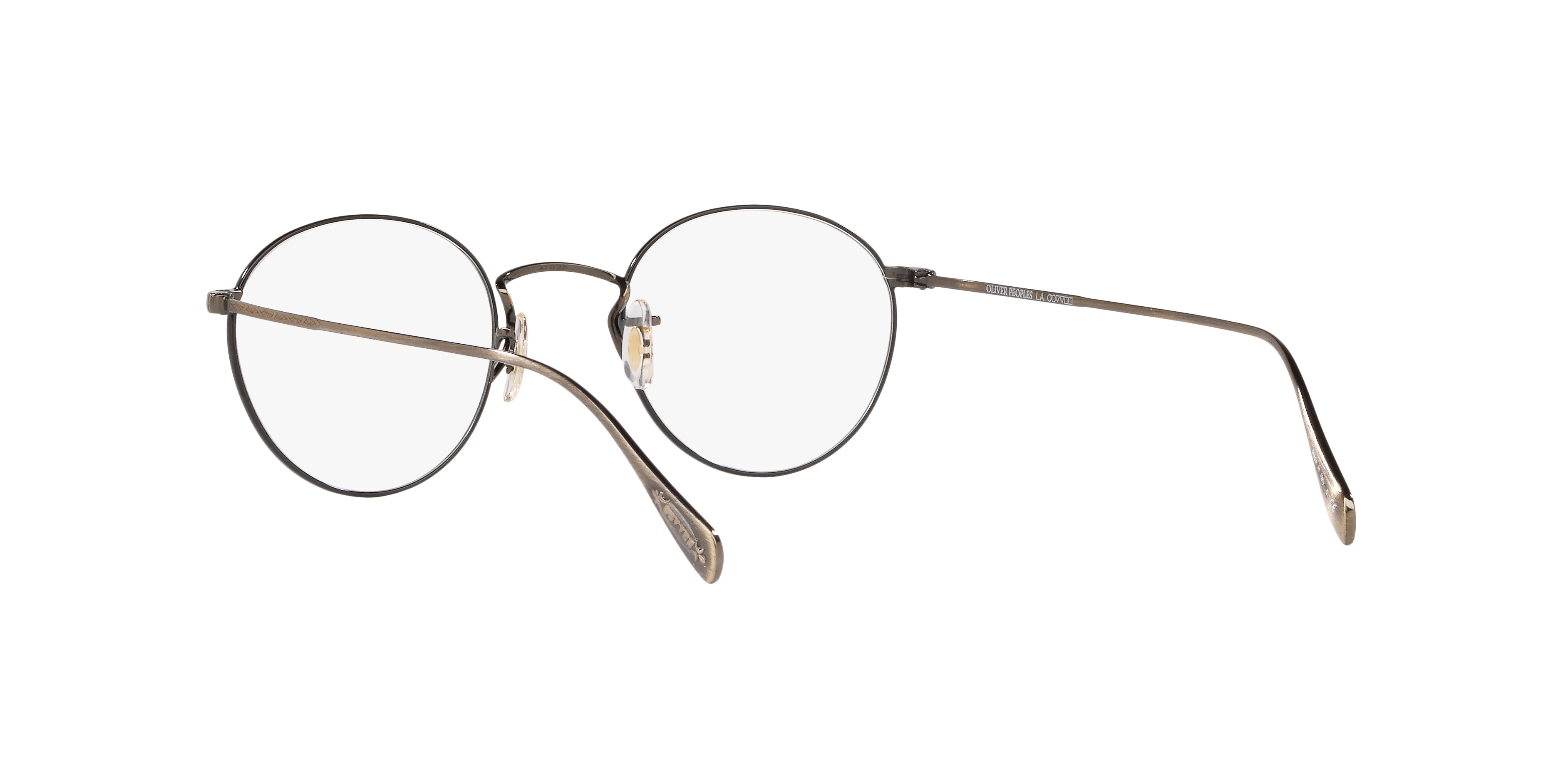 Oliver Peoples Herren Oliver Peoples OV1186 COLERIDGE 5296 Optische Fassungen Metall Schwarz Transparent Pantos Norma