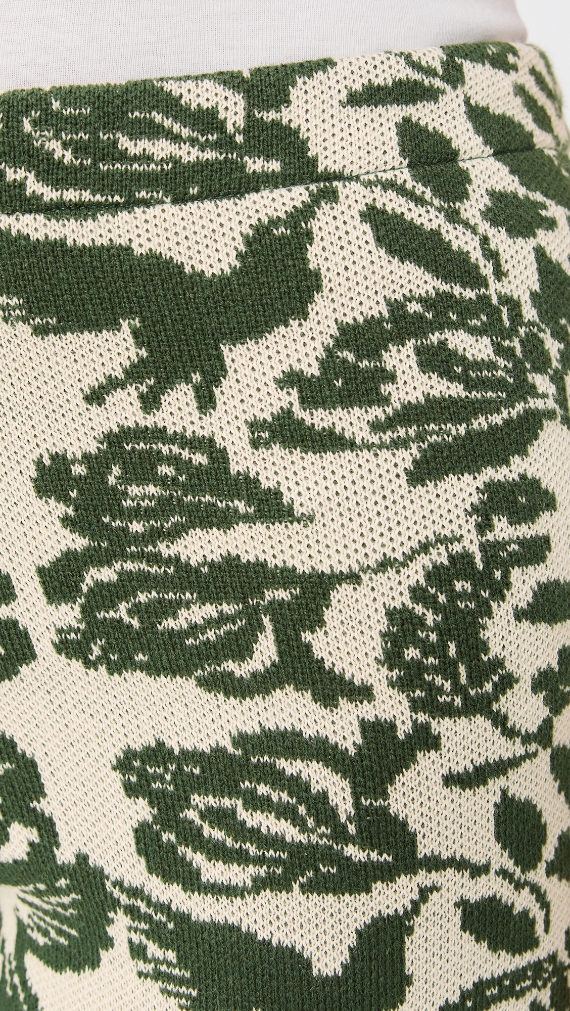 The Unnamed Pants Green Folk Paisley