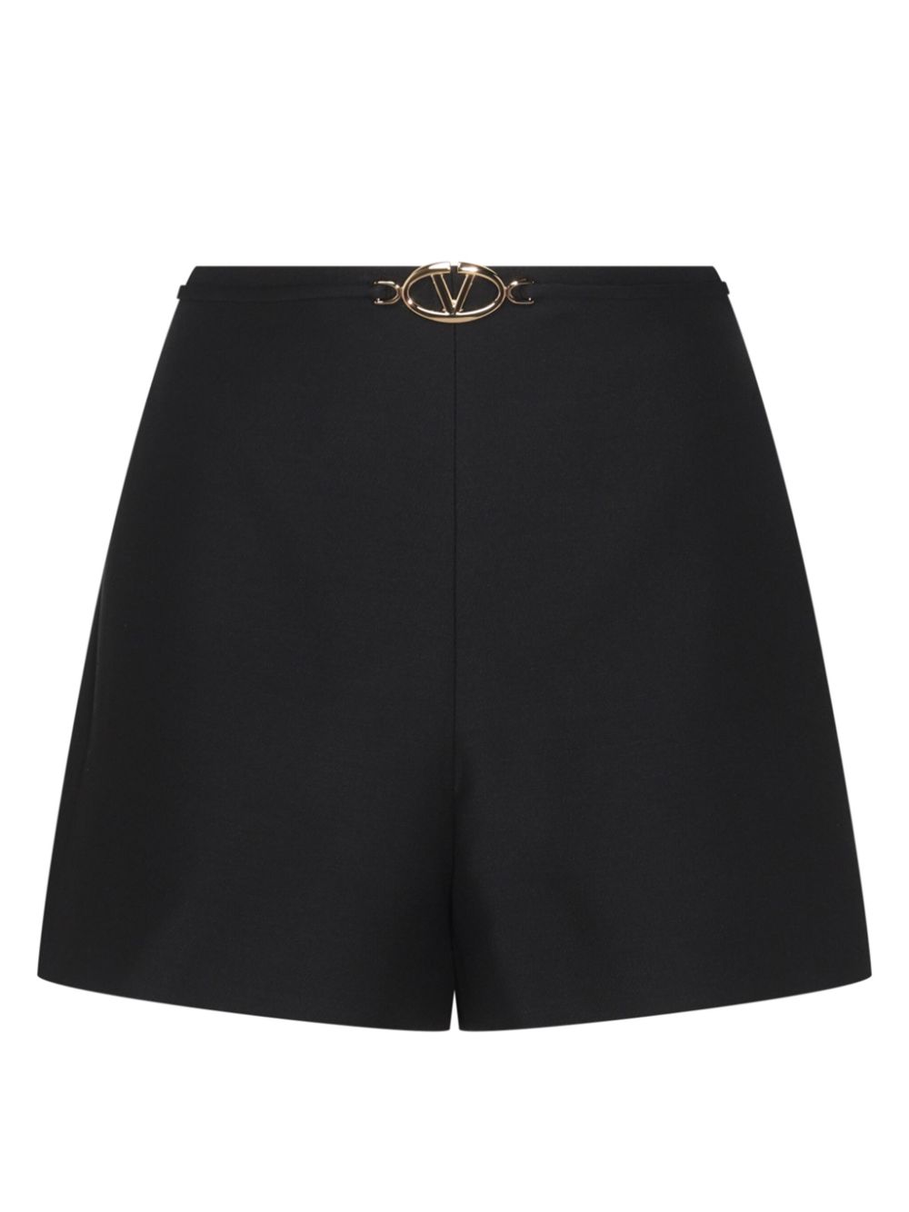 Logo-plaque shorts - Black