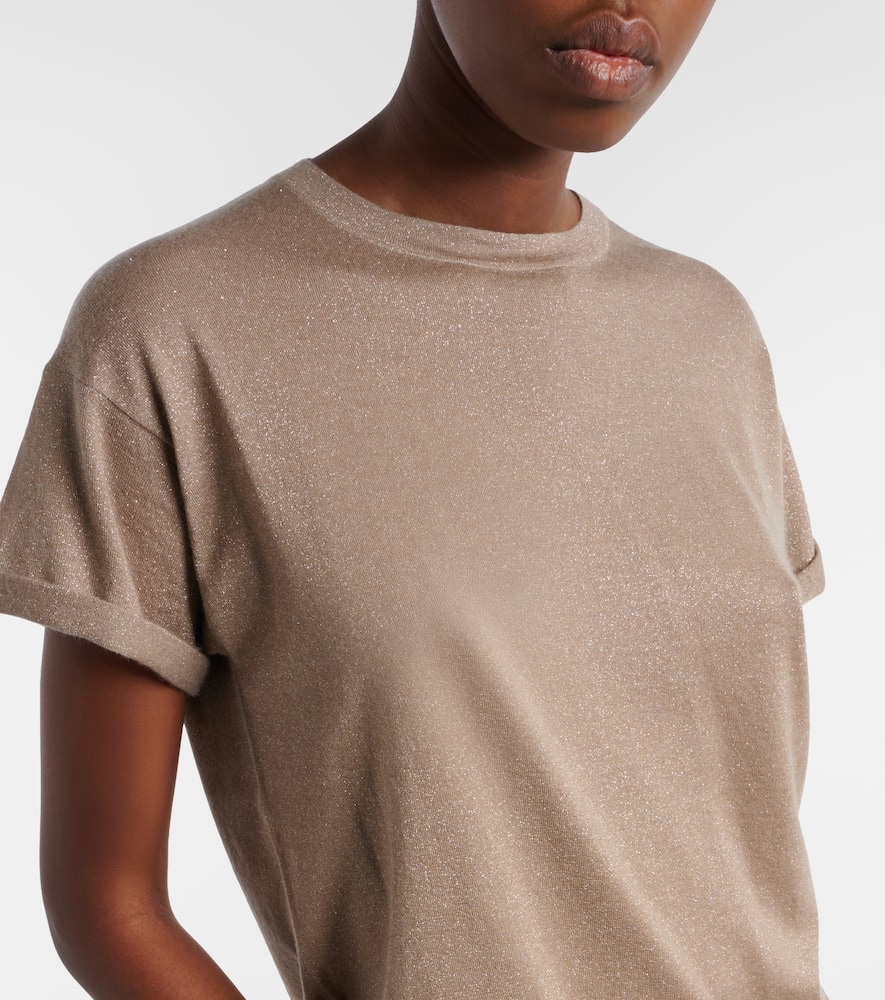 Cashmere and silk-blend T-shirt