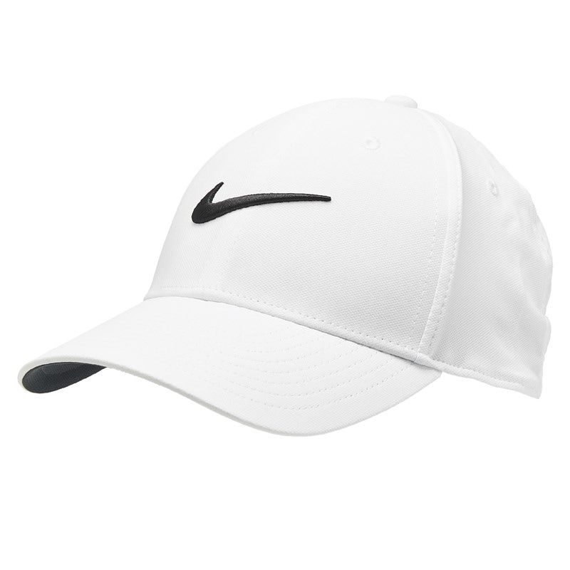Dri Fit Club Swoosh Hat Shoes (White/Black)
