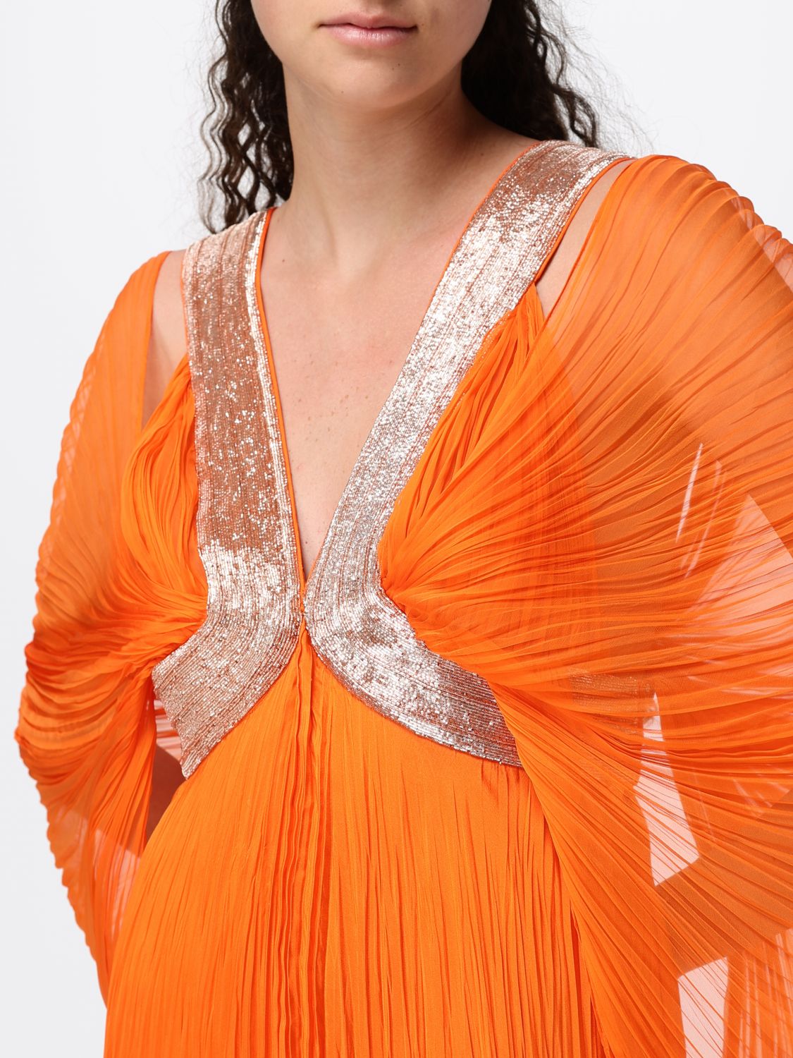 Dress Woman color Orange