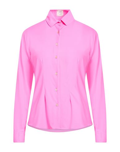 Woman Shirt Fuchsia Size 10 Polyamide, Elastane