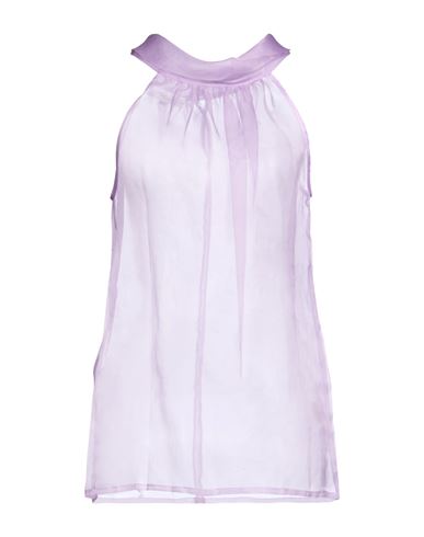 Woman Top Lilac Size 8 Silk