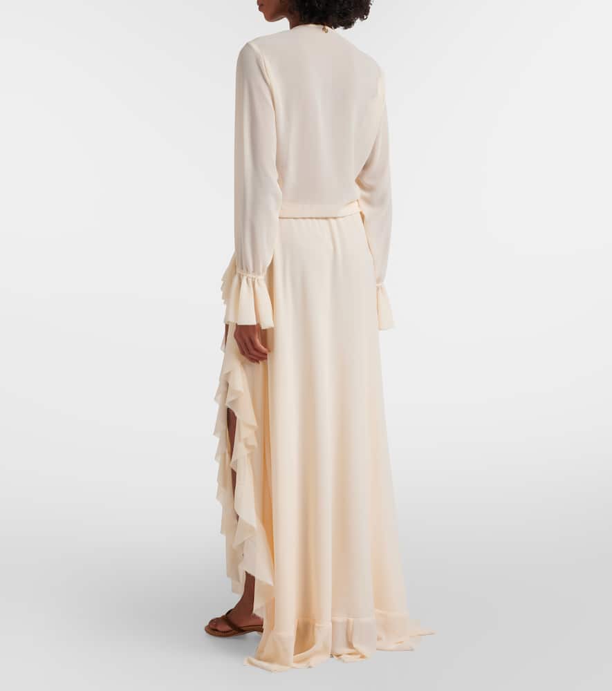 Bellen ruffled maxi dress