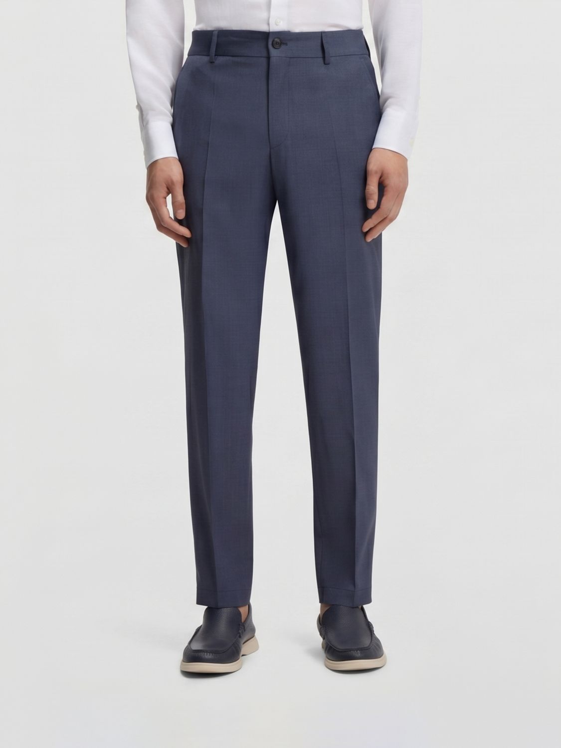 Pants Men color Blue