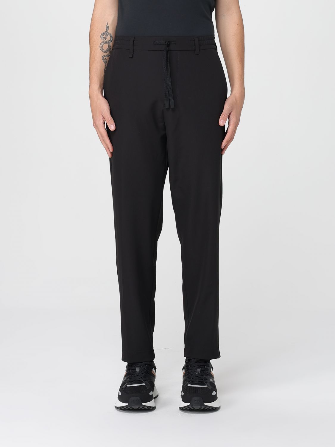 Pants BOSS Men color Black
