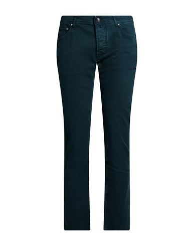 Jacob Cohёn Man Pants Deep teal Size 31 Cotton, Elastane