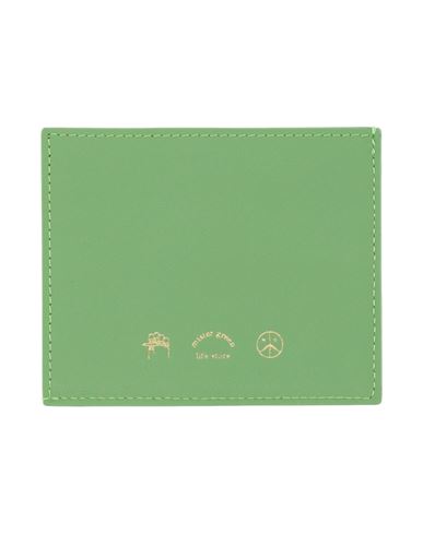 Mister Green Woman Cardholder Light green Size