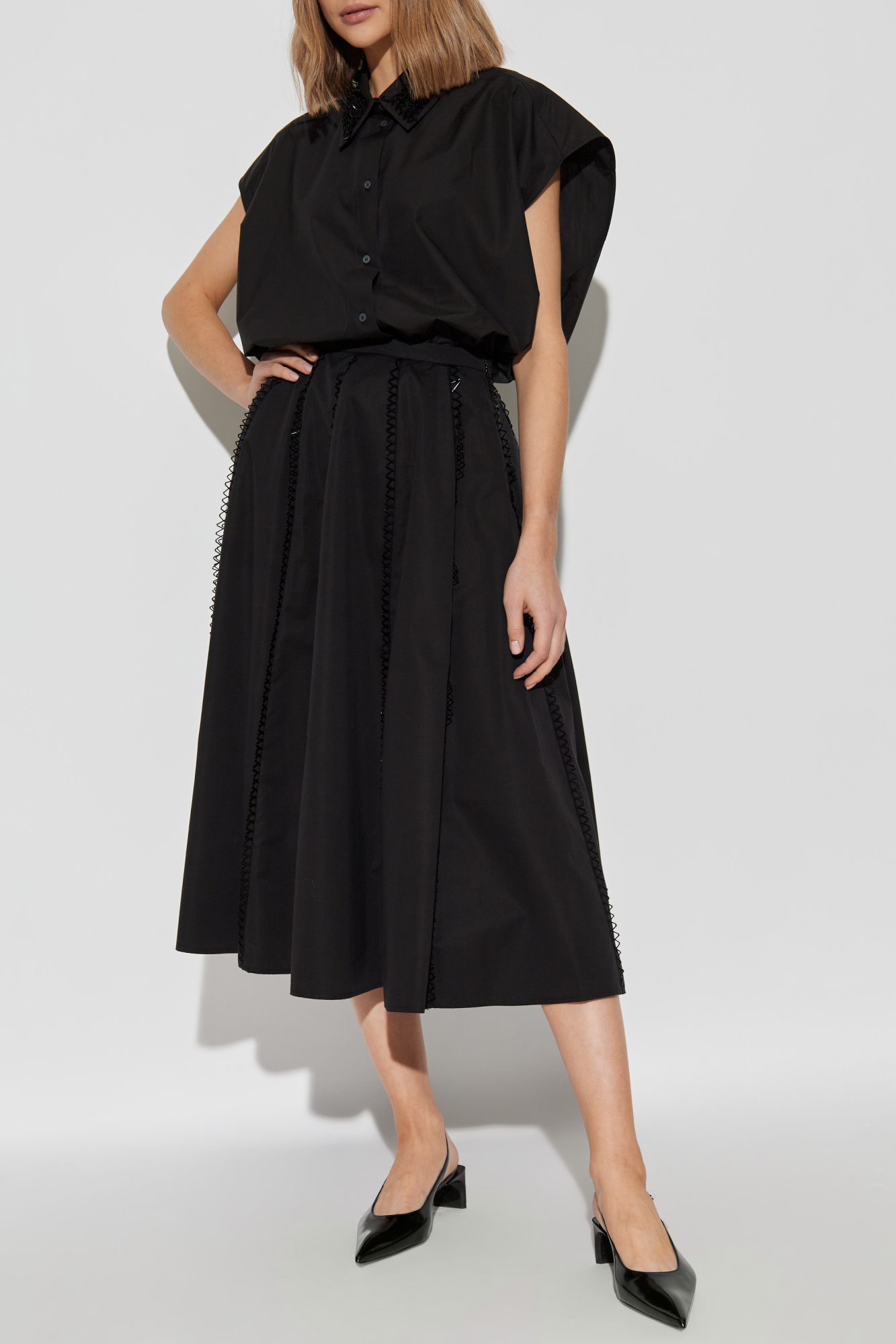 Sleeveless Shirt, Women's, Black
