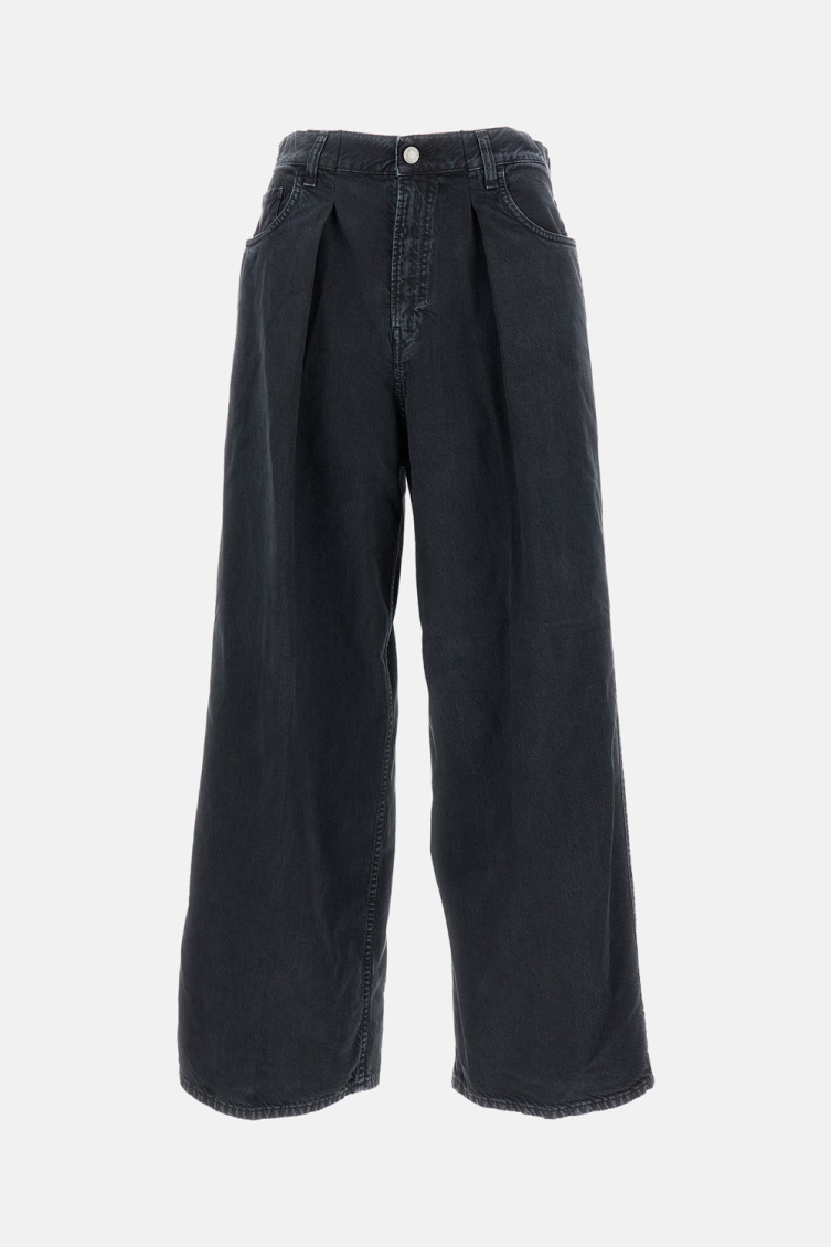 Black Wide-leg Jeans