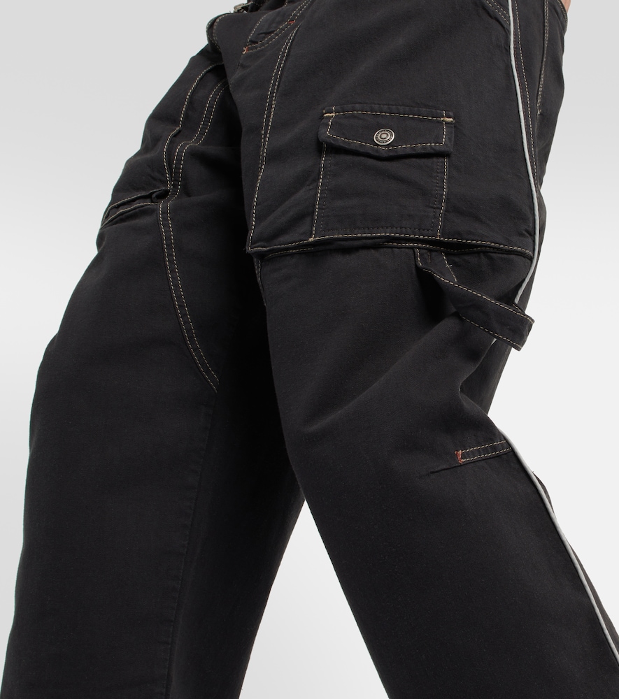 Paciane wide-leg cargo jeans