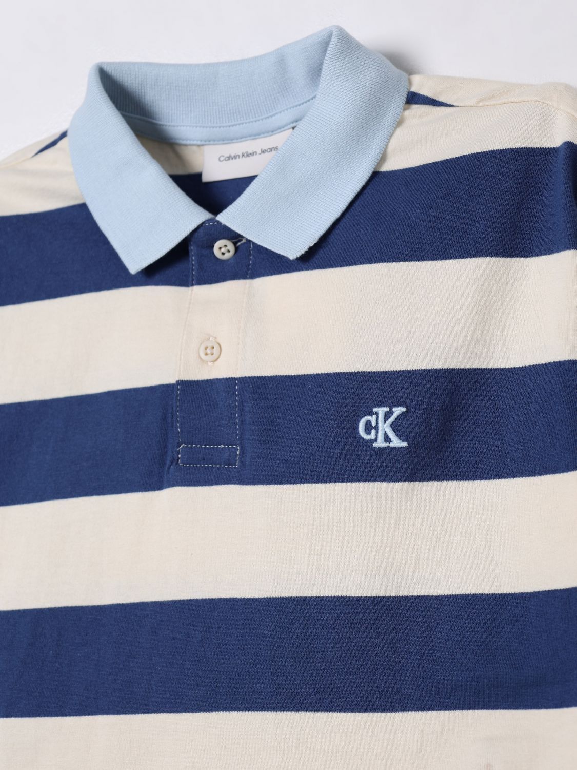 Polo Shirt CALVIN KLEIN Kids color Blue