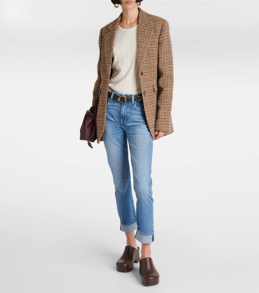 7 For All Mankind Low-rise slim jeans