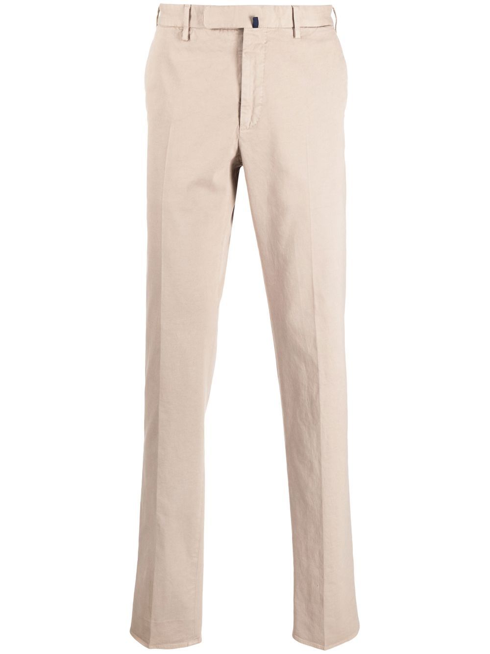 Straight-leg tailored trousers - Neutrals