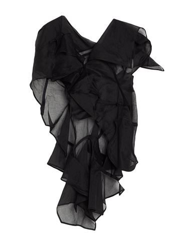 Woman Top Black Size 2 Cotton