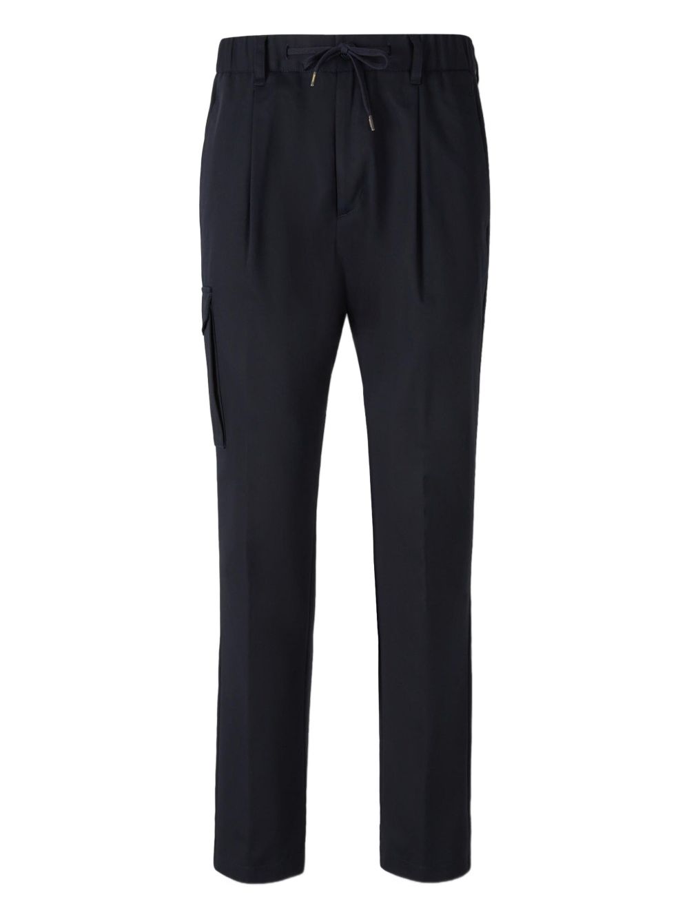 Drawstring cargo trousers - Black