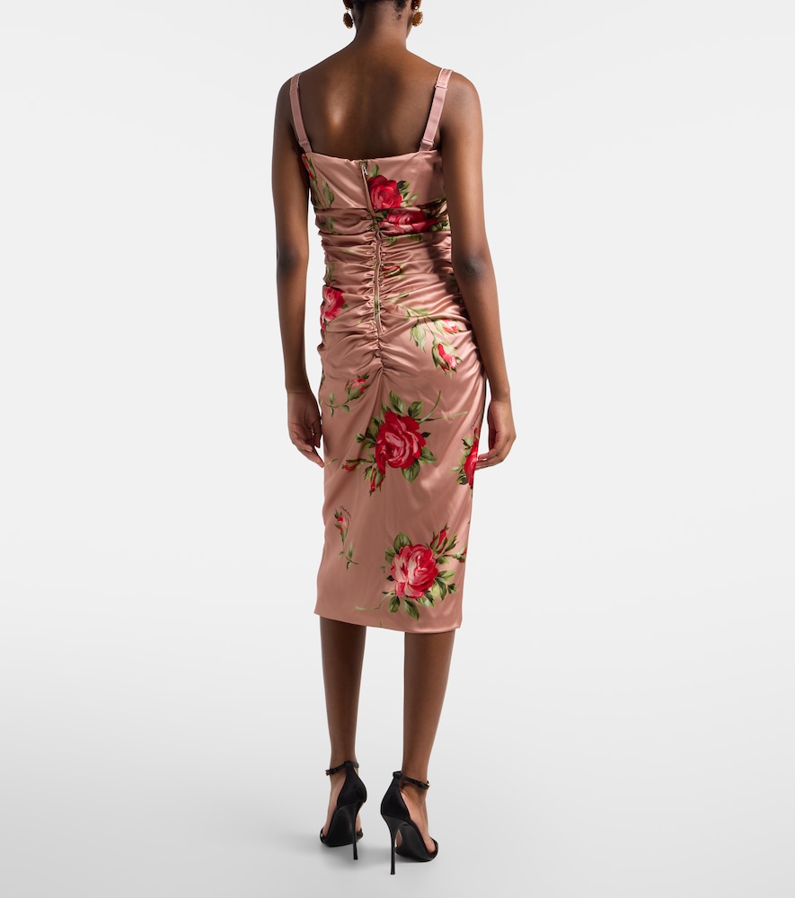 Floral midi dress