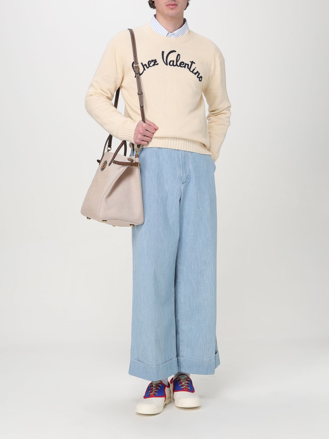 Sweater Men color White