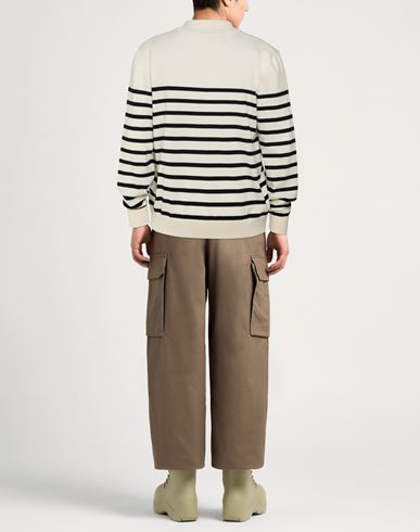 Man Sweater Beige Size L Wool