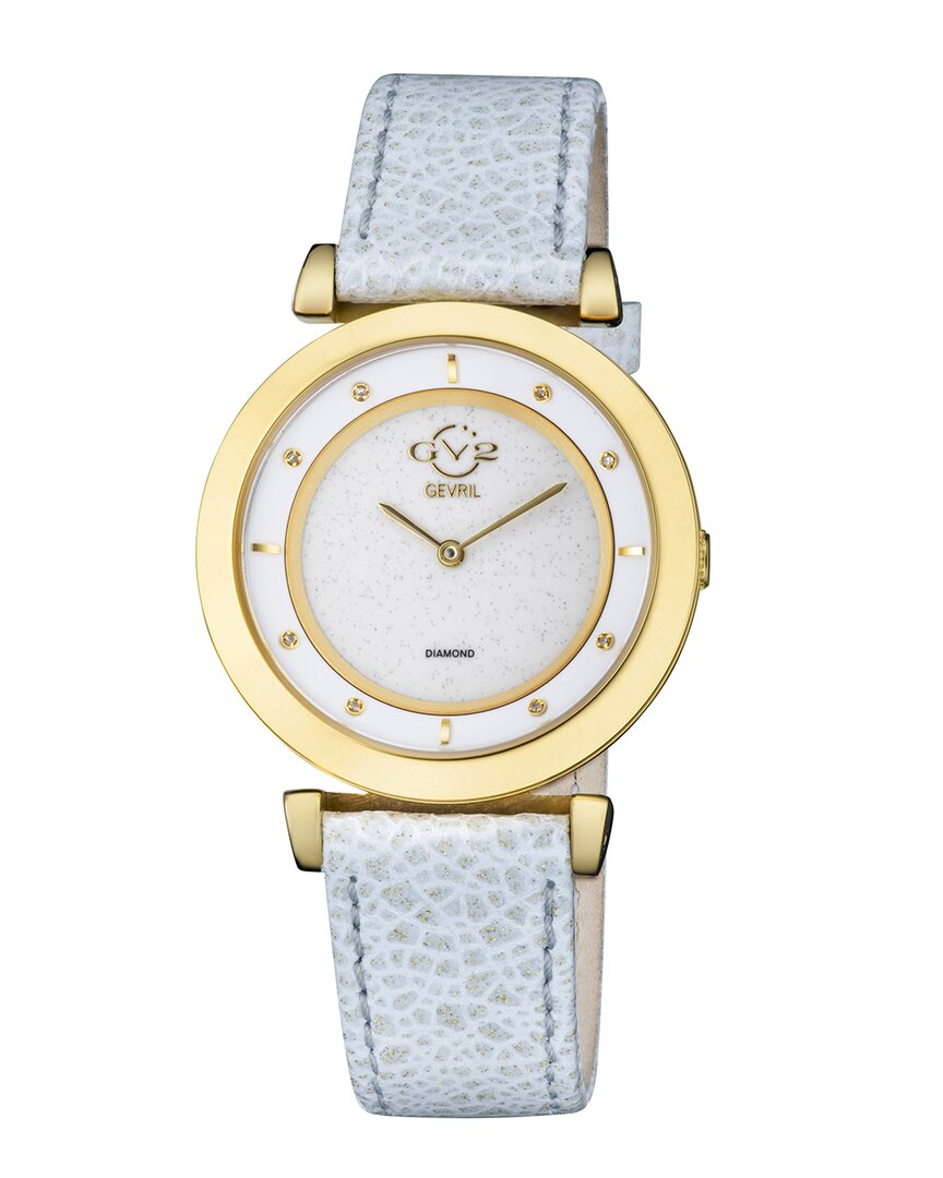 Gv2 Women's Lombardy Diamond Swiss Watch