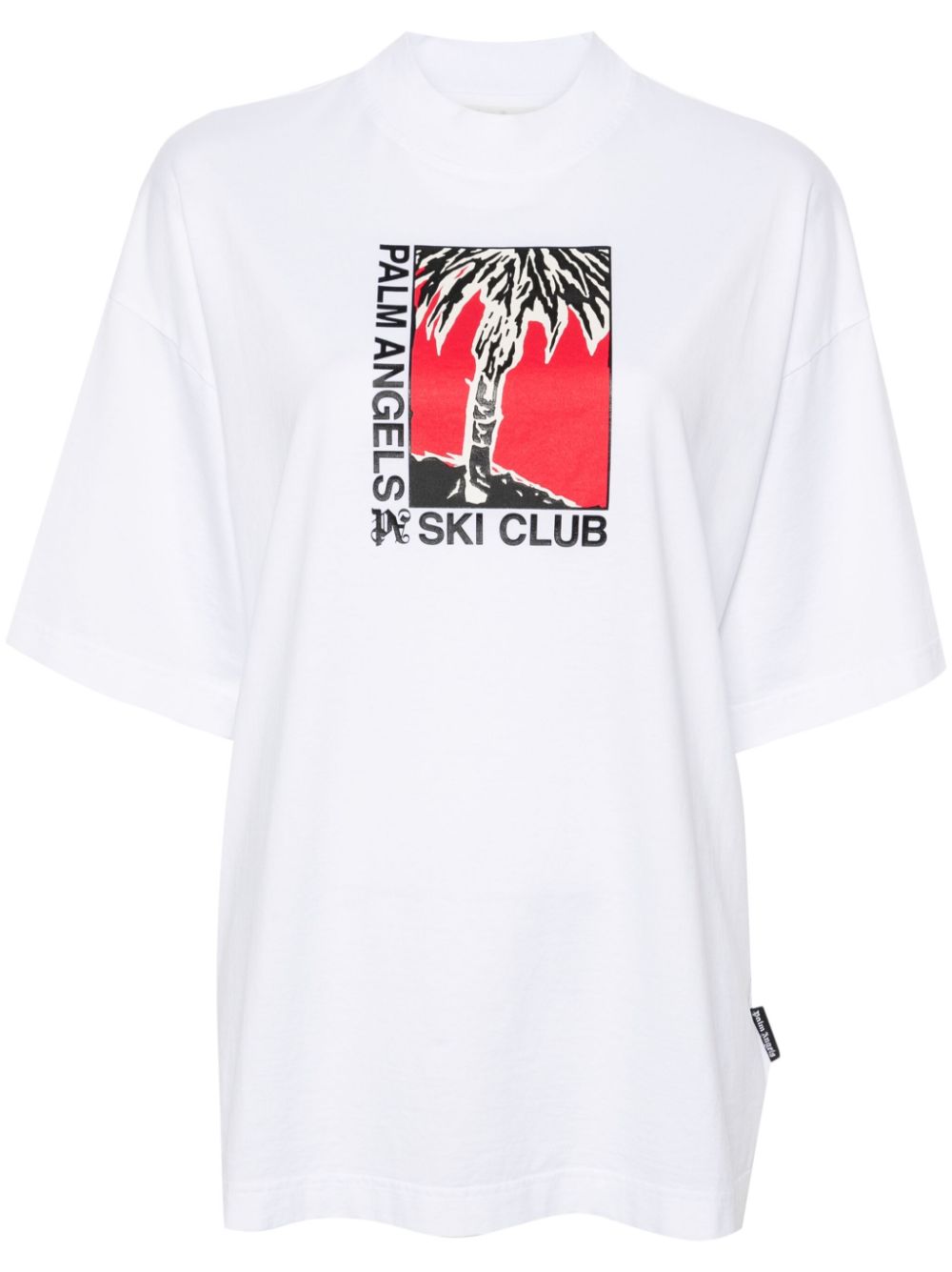 Palm Ski Club cotton T-shirt - White