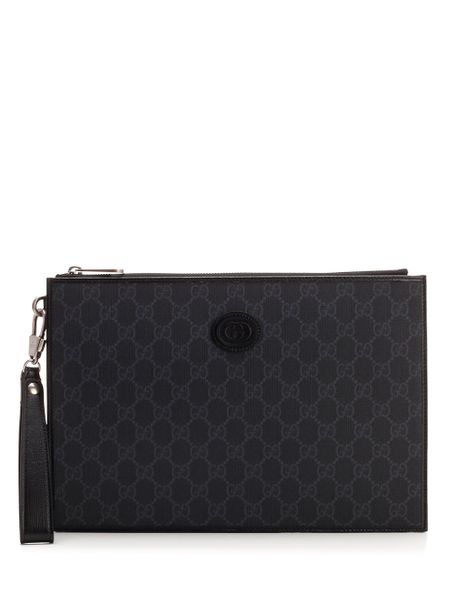 Gucci GG Zipped Clutch Bag