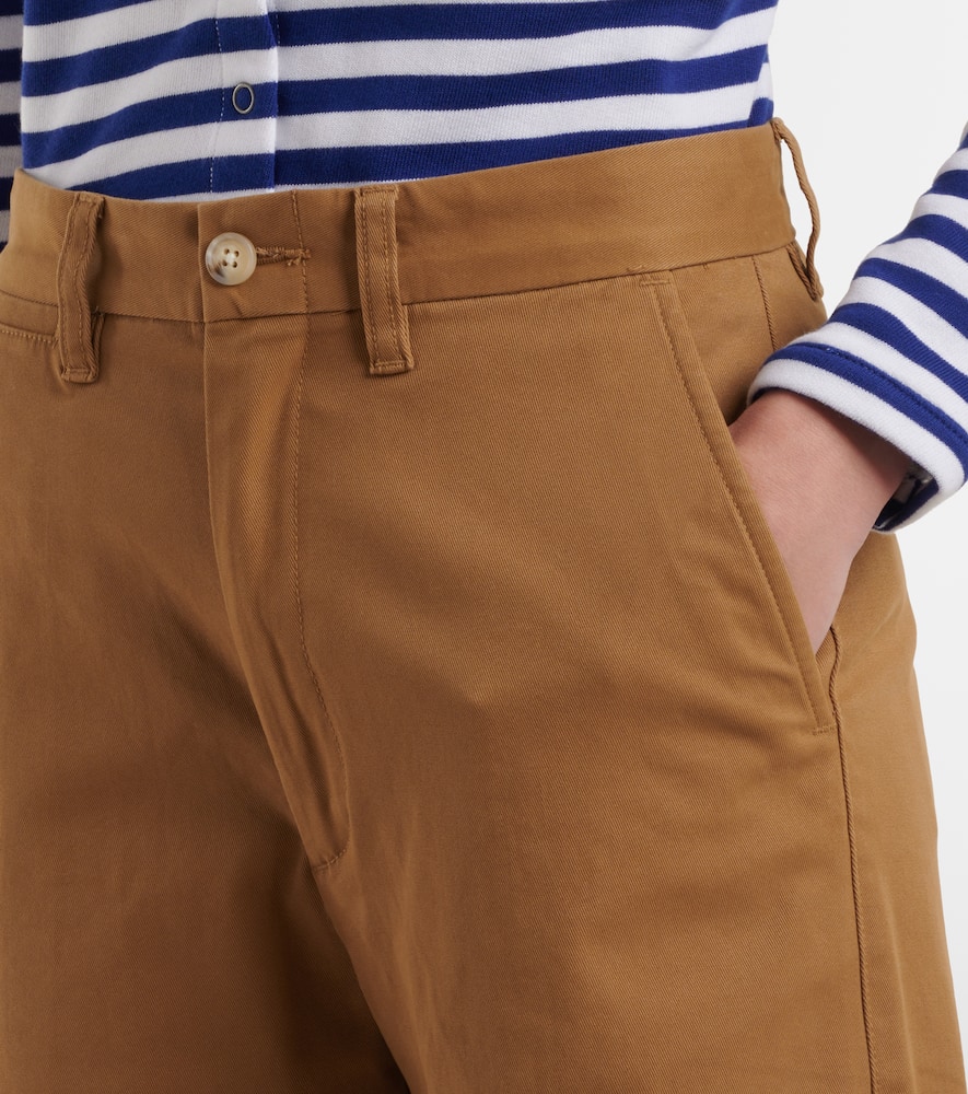 Polo Ralph Lauren Cropped cotton-blend chinos