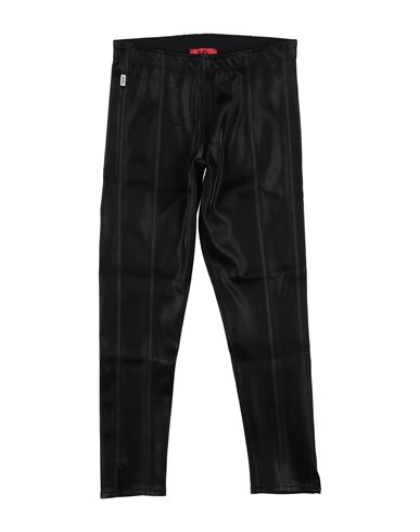 Kid Girl Pants Black Size 10 Polyester, Polyurethane