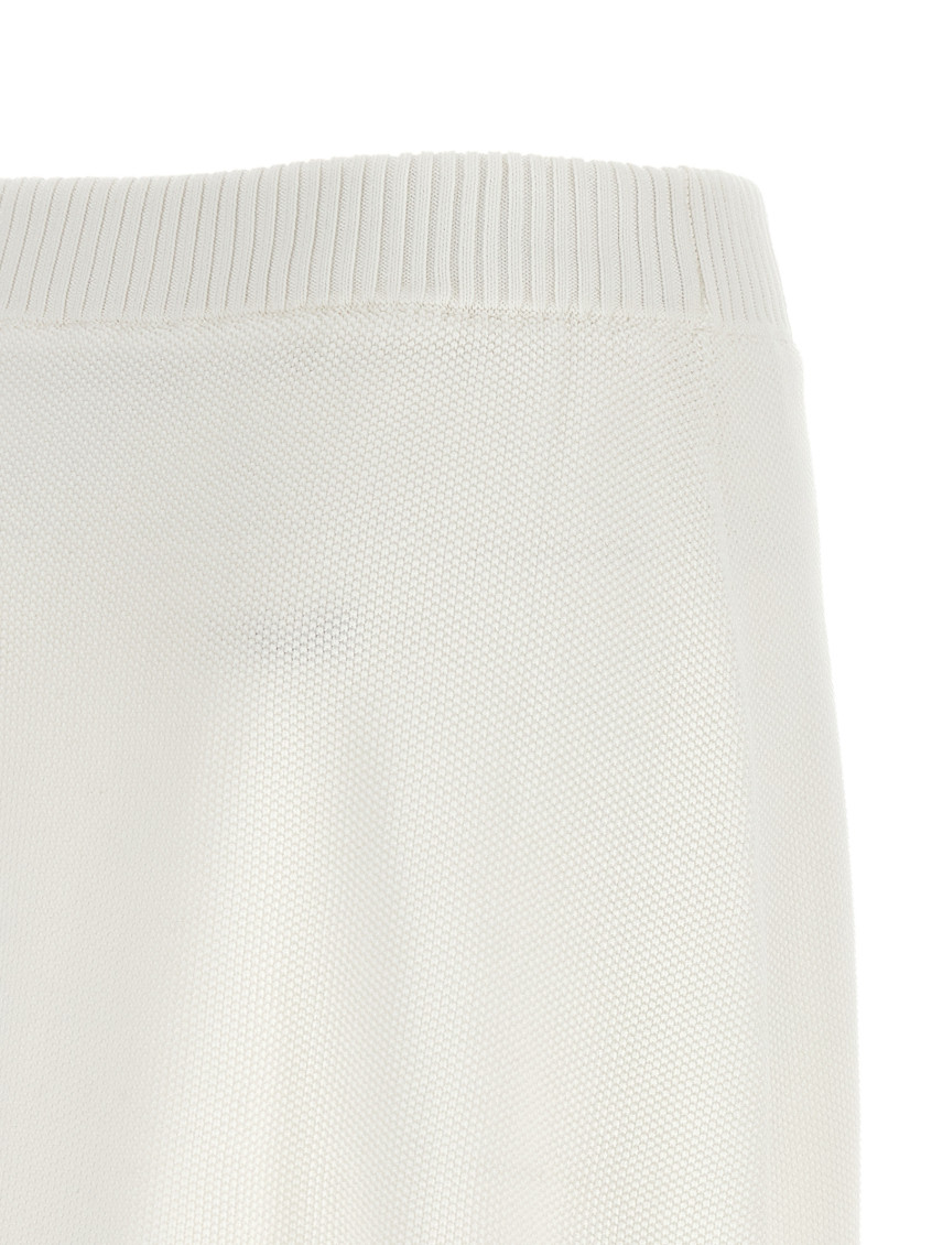 Brunello Cucinelli - active line piquet knit mini skirt