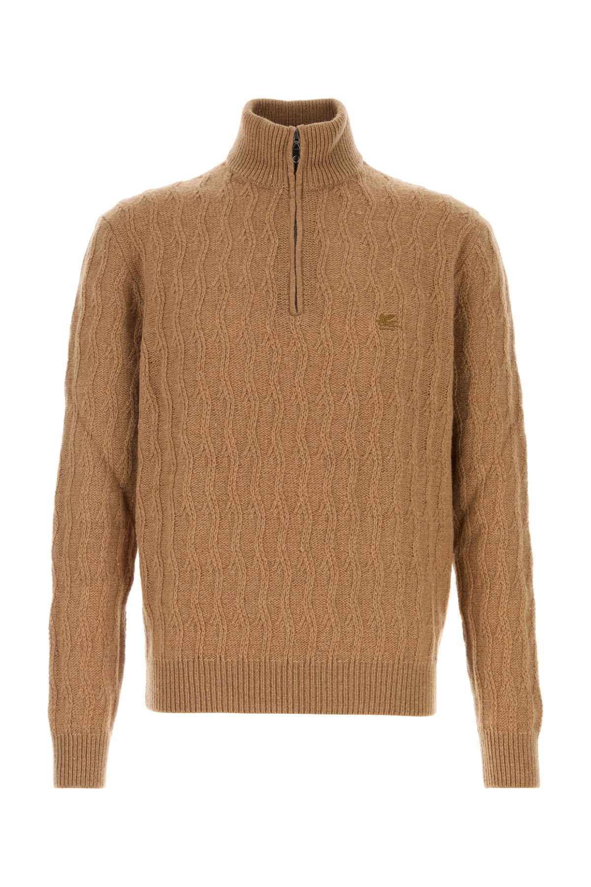 Knit Sweater — Beige