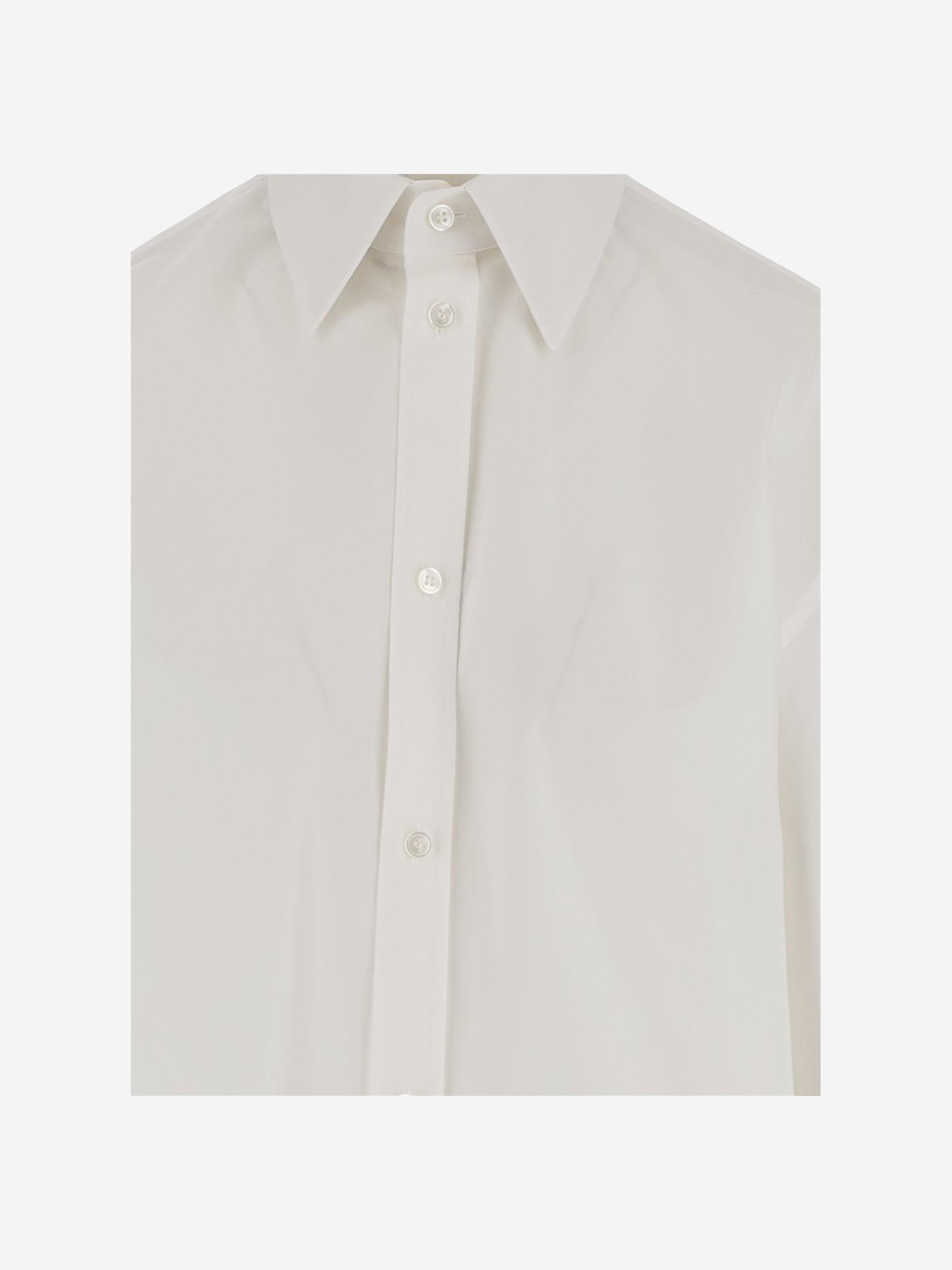 Cotton Poplin Shirt — White