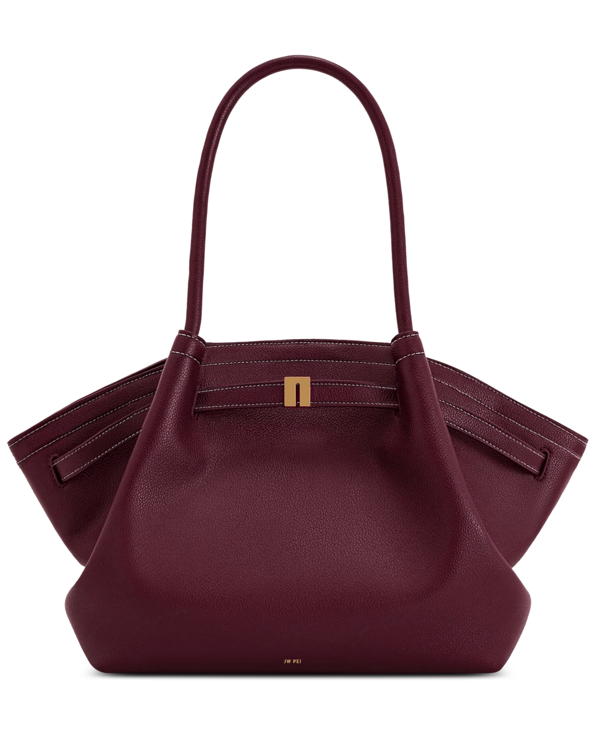 Hana Large Tote Bag - Burgundy