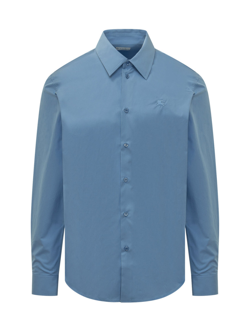 Blue Regular Solid Shirt