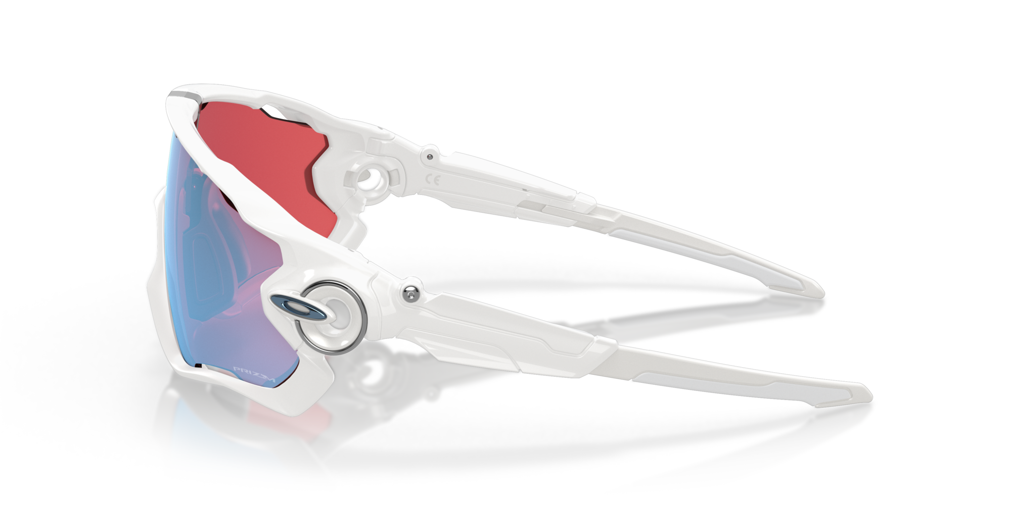 Oakley Unisex Oakley OO9290 JAWBREAKER 929021 Sunglasses O_matter White Red Mask Normal Priz