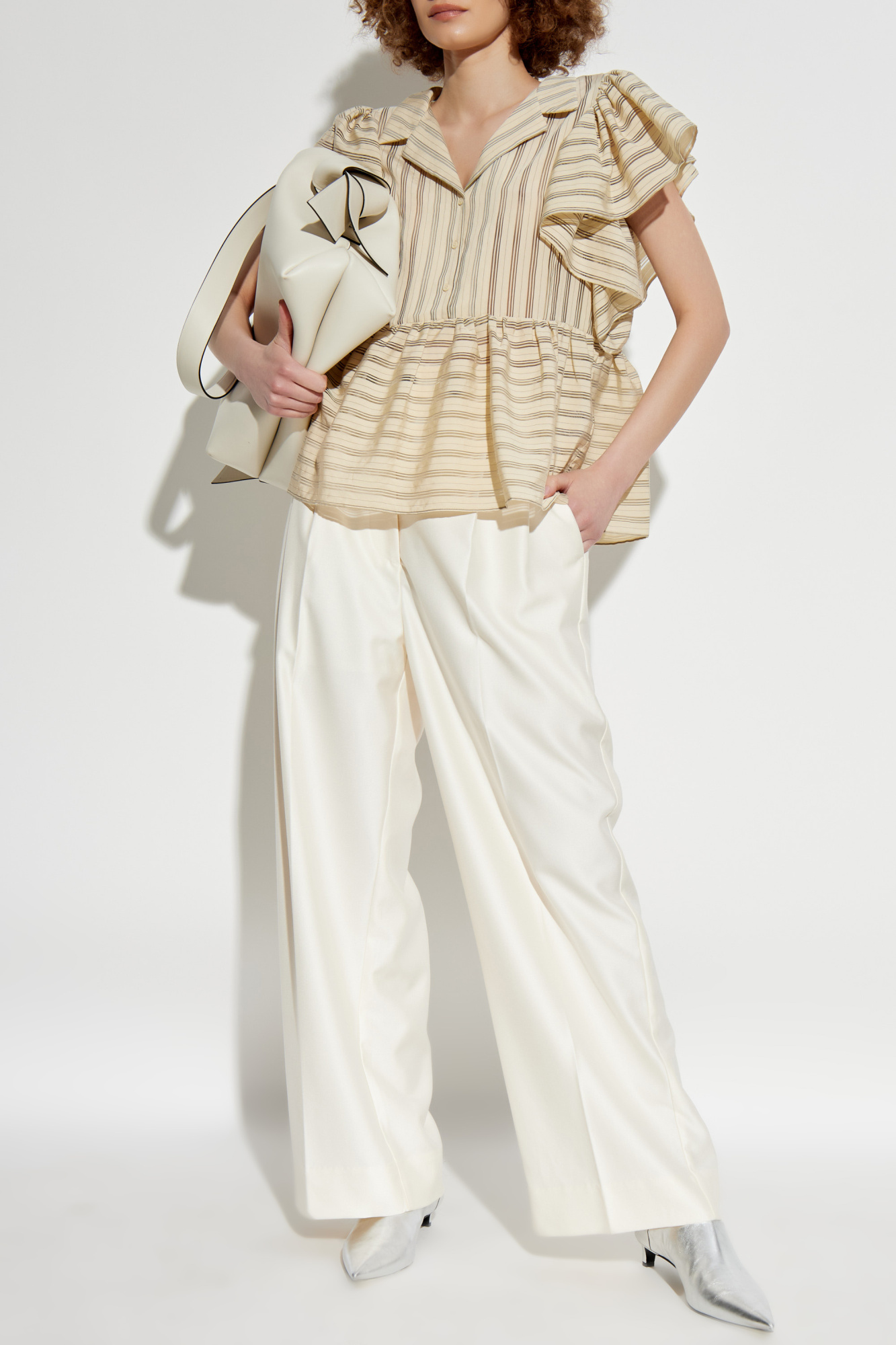Top "Ludive", Women's, Cream