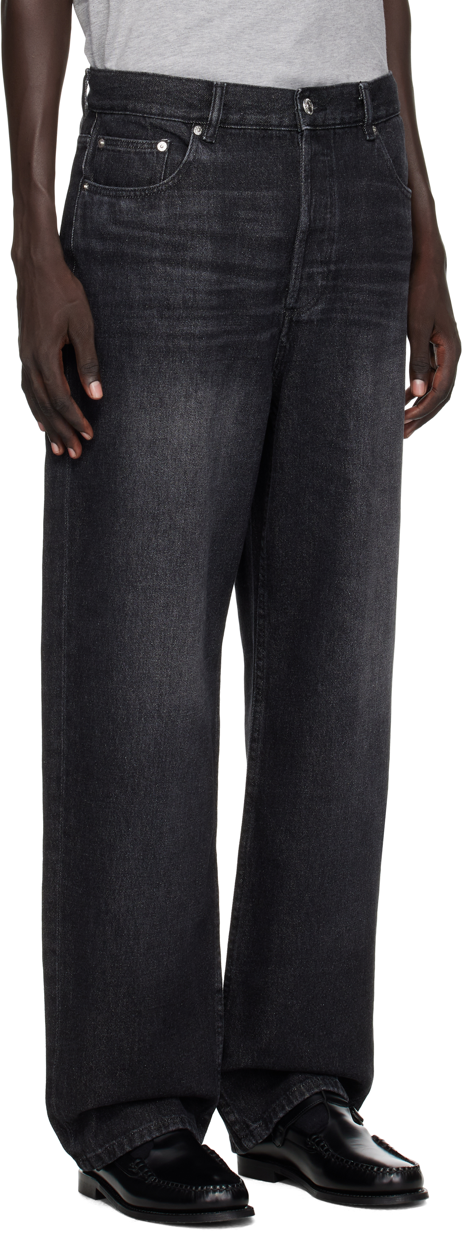 A. P.C. Black Solal Jeans