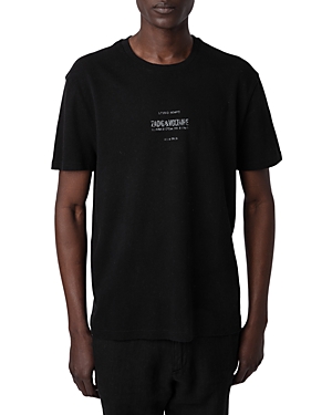 Jetty cotton-blend T-shirt - Blue
