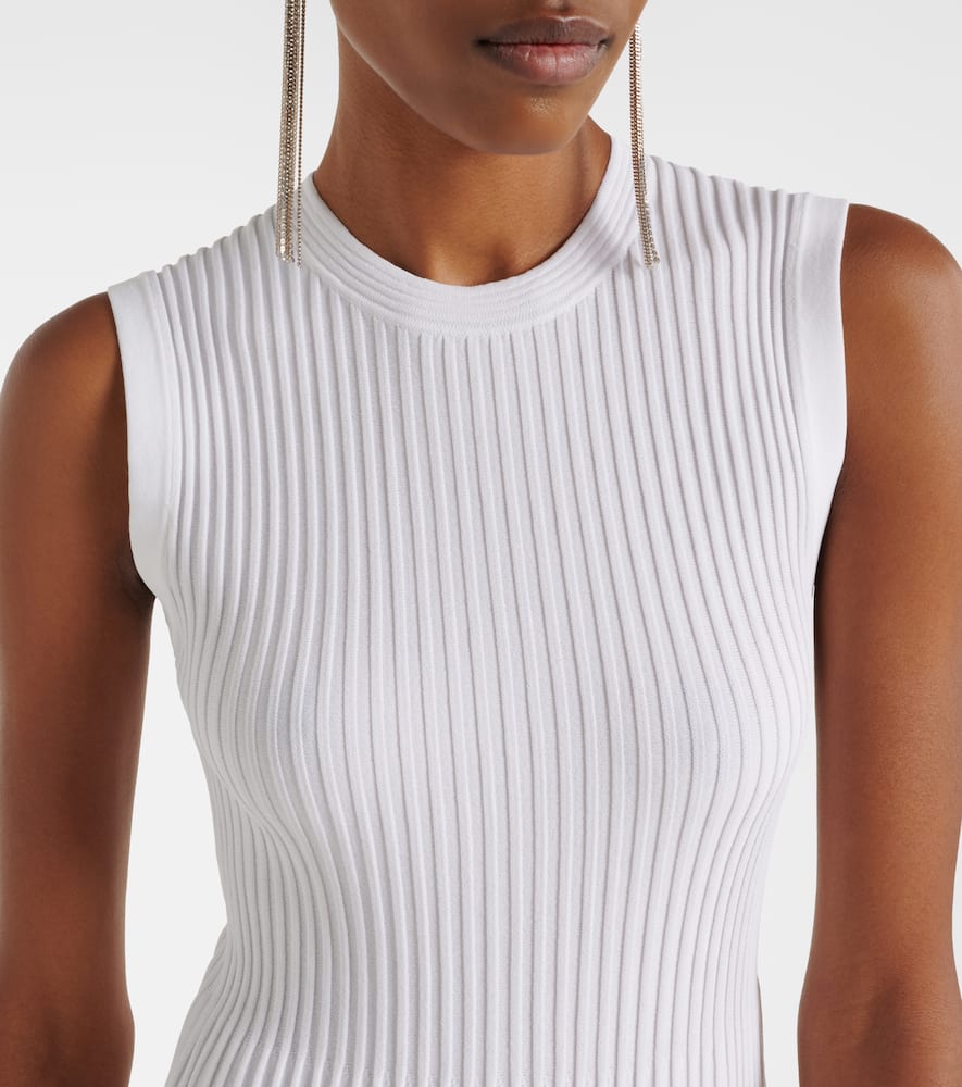 Egizio ribbed-knit midi dress