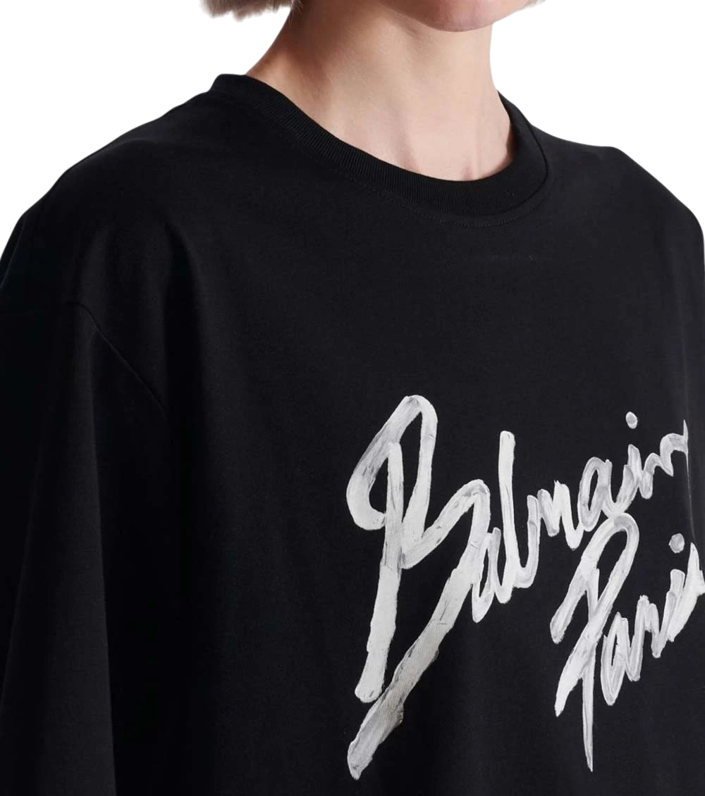 Boxy Logo-print T-shirt