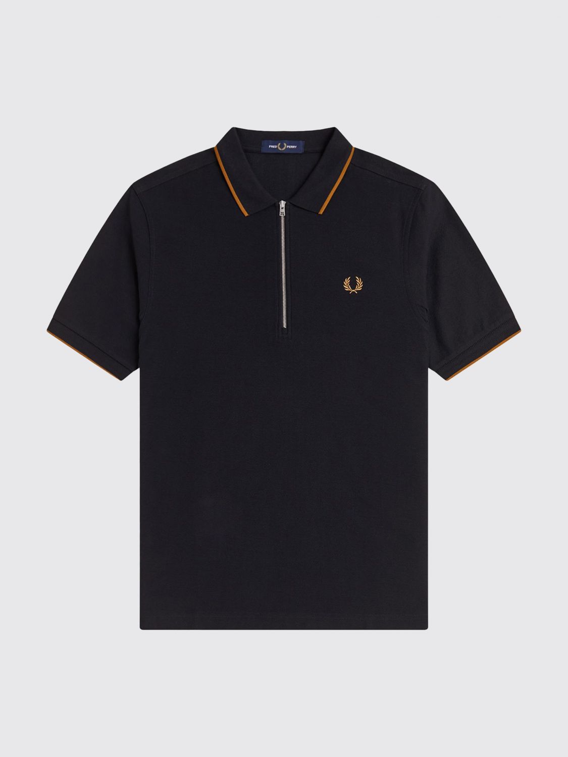 Polo Shirt Men color Black