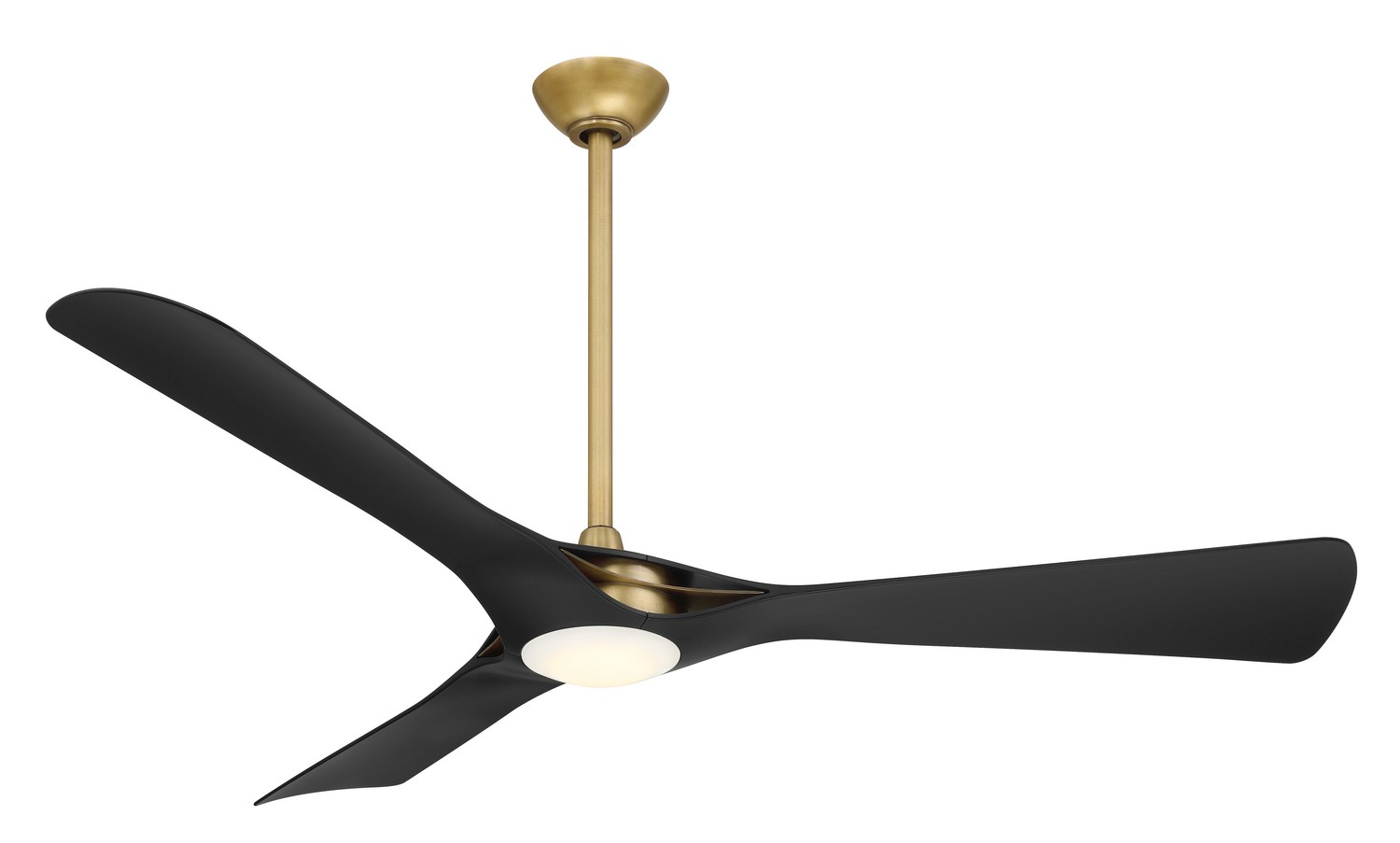 Legacy Brass Coal 60" Ceiling Fan from the Bridge Collection