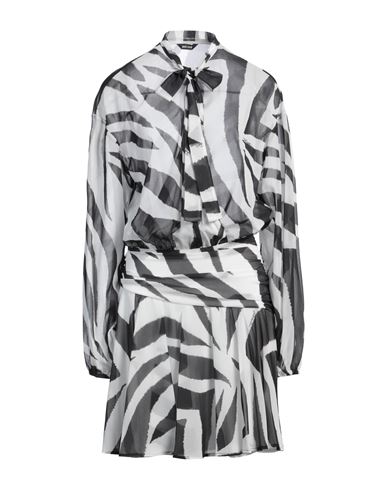 Just Cavalli Woman Midi dress White Size 2 Polyester