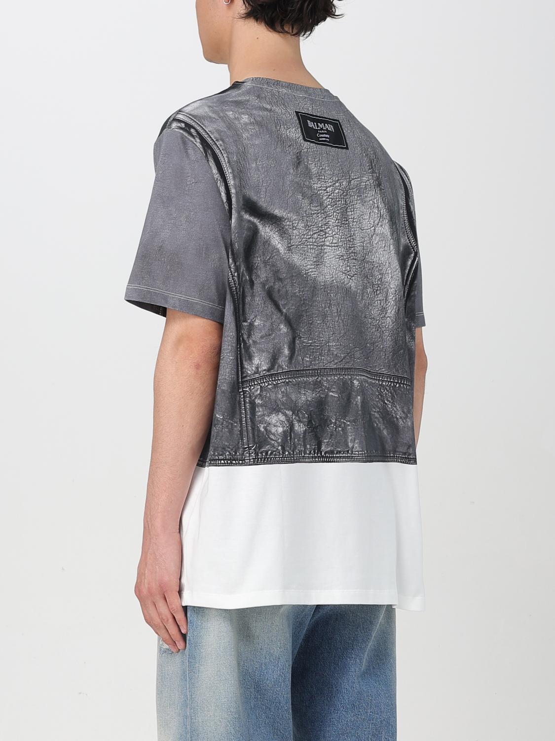 T-Shirt BALMAIN Men color Black