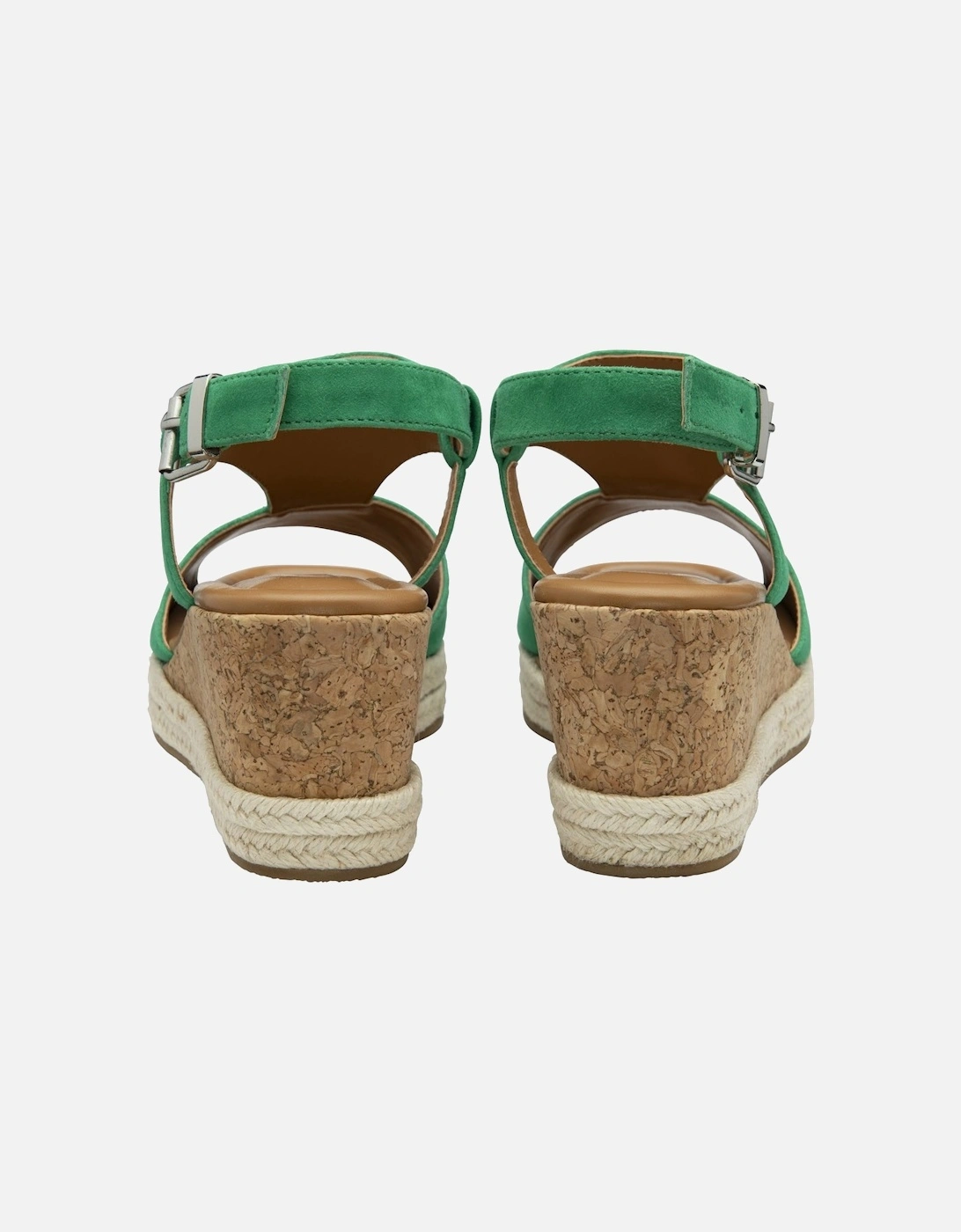 Lotus Women's Madalene Womens Wedge Sandals - Green