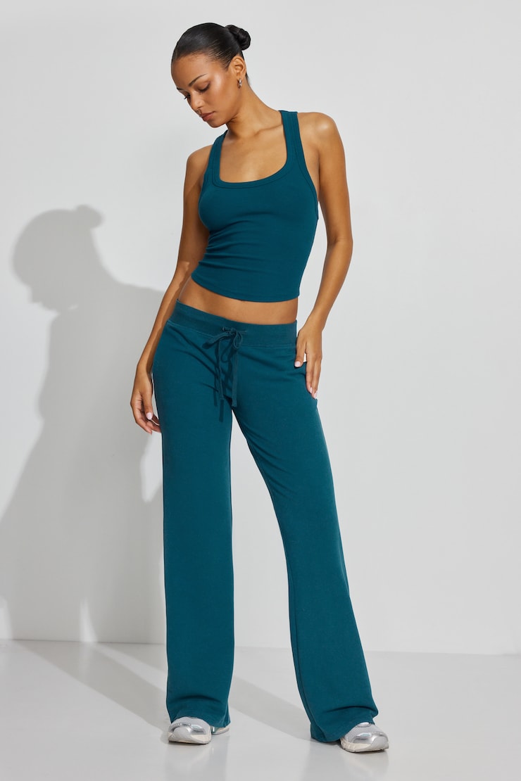 Snatch Booty StretchTerry™ Pants - Blue - Women Clothing