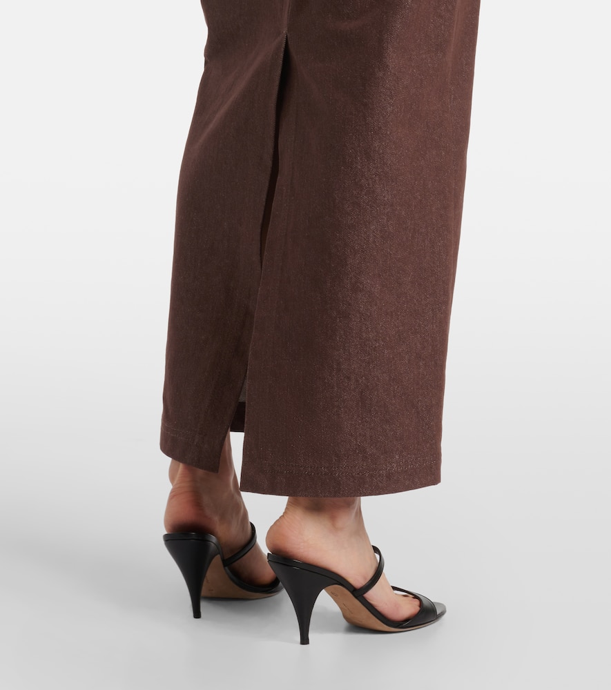 Pianosa cotton maxi skirt
