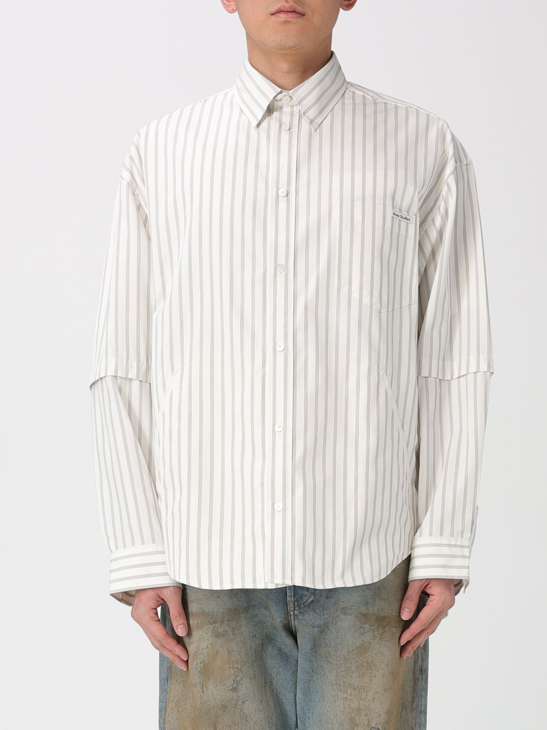 Shirt Men color White