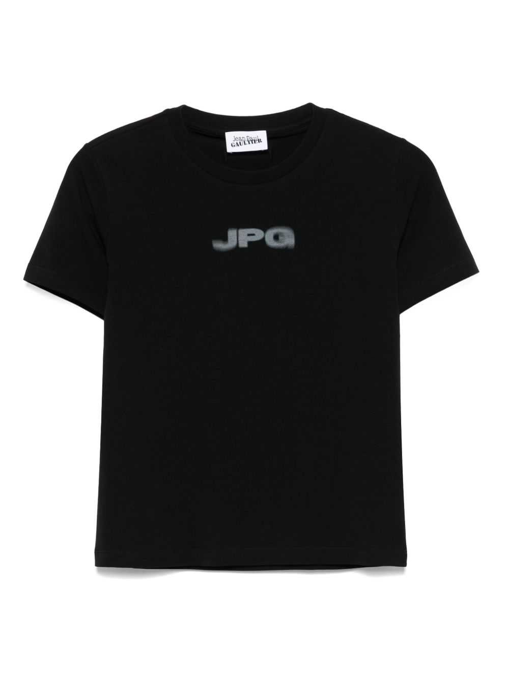 Stretch-cotton t-shirt - Black