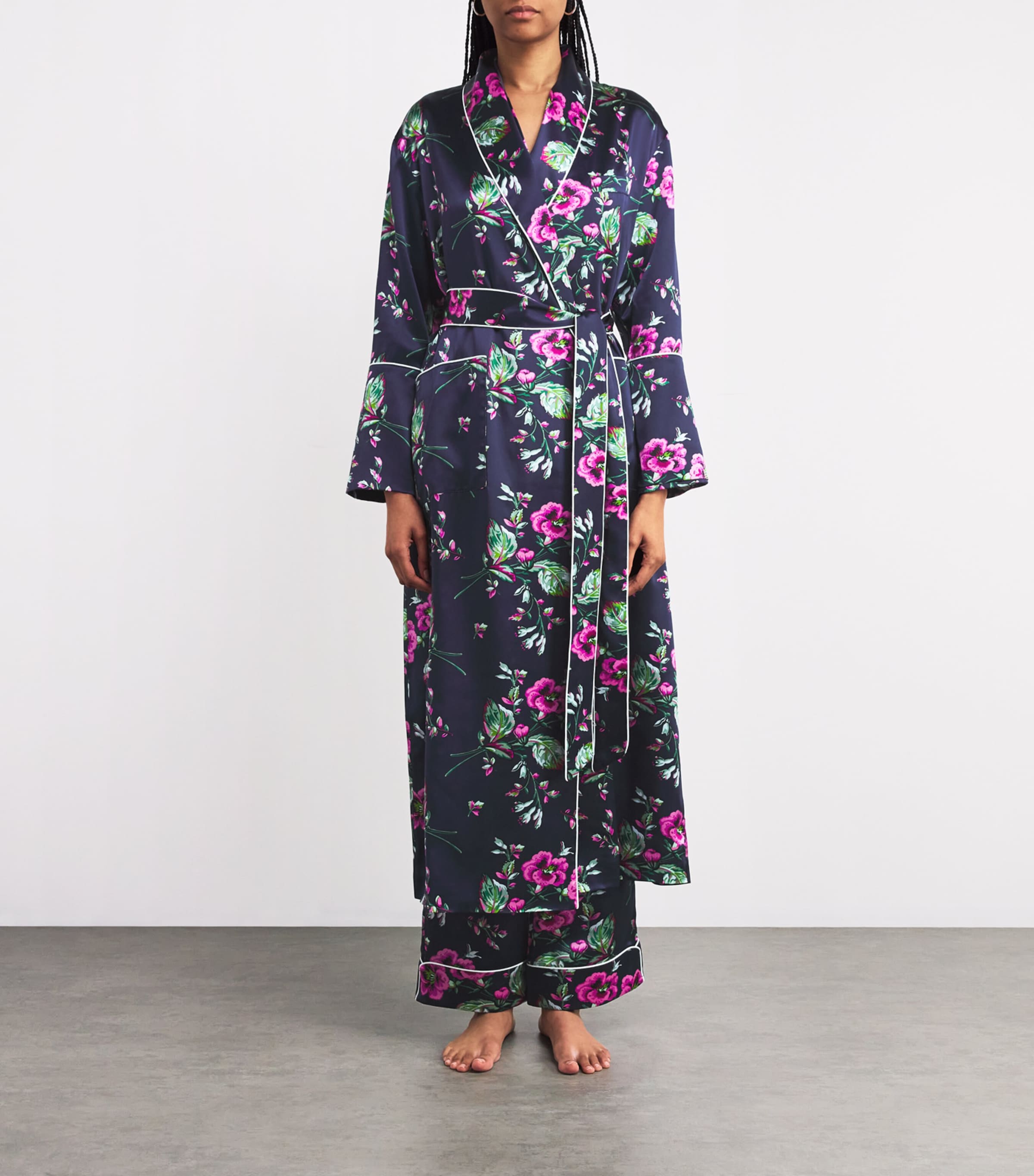 Silk Satin Madison Capability Robe
